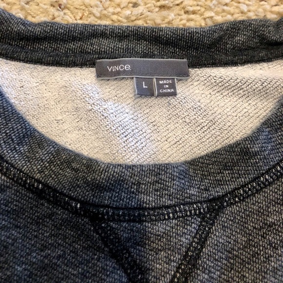 Vince Grey Maternity Sweatshirt - Picture 2 of 7